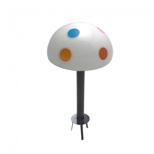 Luminaria de Pie Tipo Hongo - Blanco 34cm