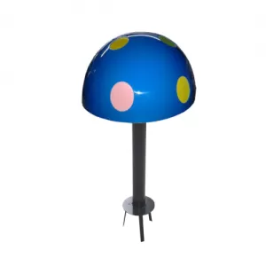 Luminaria de Pie Tipo Hongo - Azul 34cm