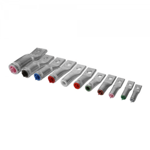Terminal / Conector de Compresión Bimetálico de Un Hueco 6AWG