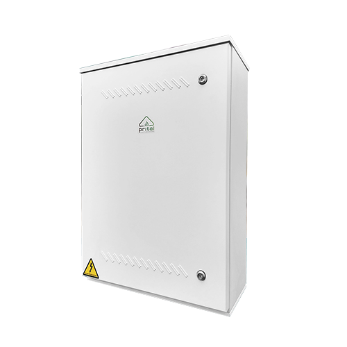 Gabinete de Piso <b>Ritel</b> 70x50x20 con Bandeja y Pasacable (Caja y Toma Atelier)