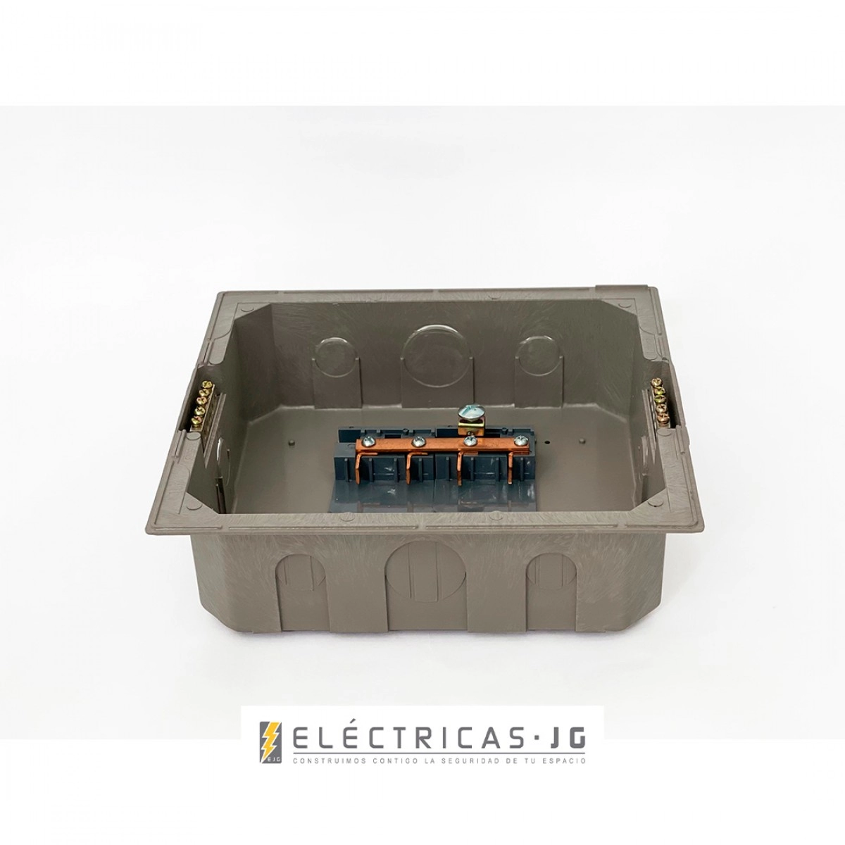 Tablero Breaker Base Metalica 6 Cir Mono 3 hilos