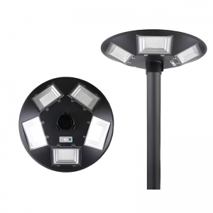 Trompo Solar 300W Base Negro 6500K