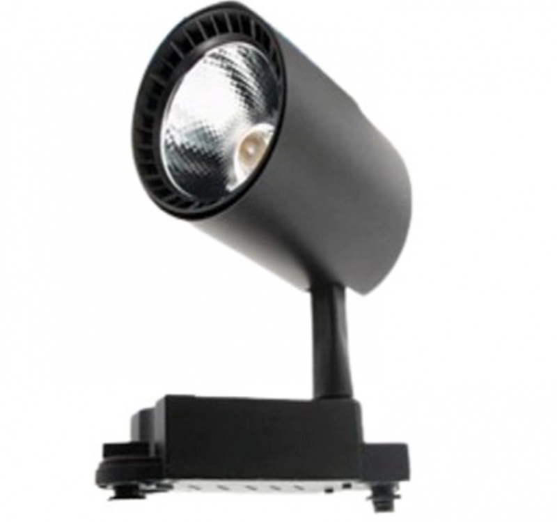 Spot Led 10W Base Negra 3000K