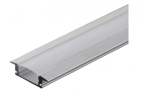 Perfil Aluminio Incrustar 26.6*6.25mm Peso 159Gr