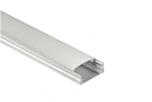 Perfil Aluminio Sobreponer 14.2*14.3mm 183Gr