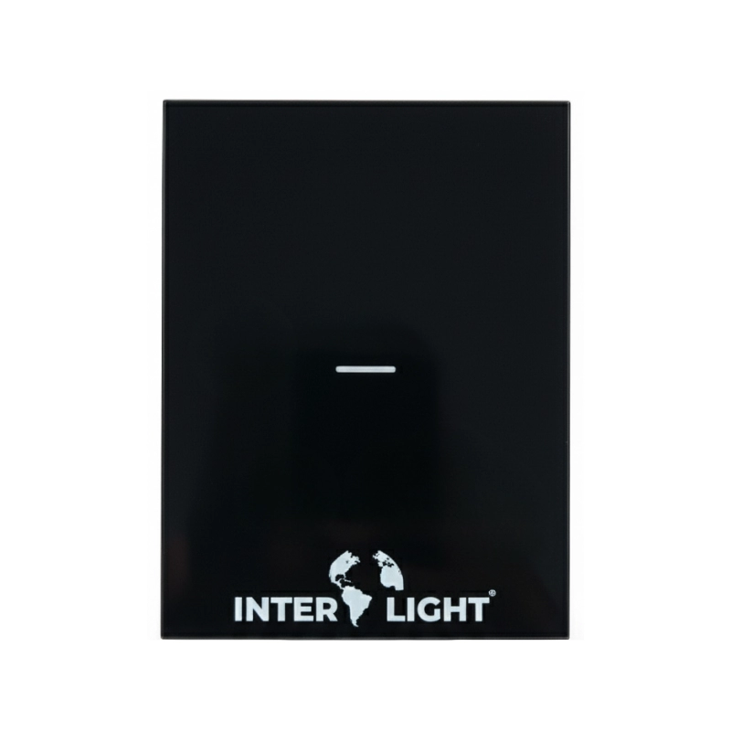 Interruptor Smart Sencillo Negro