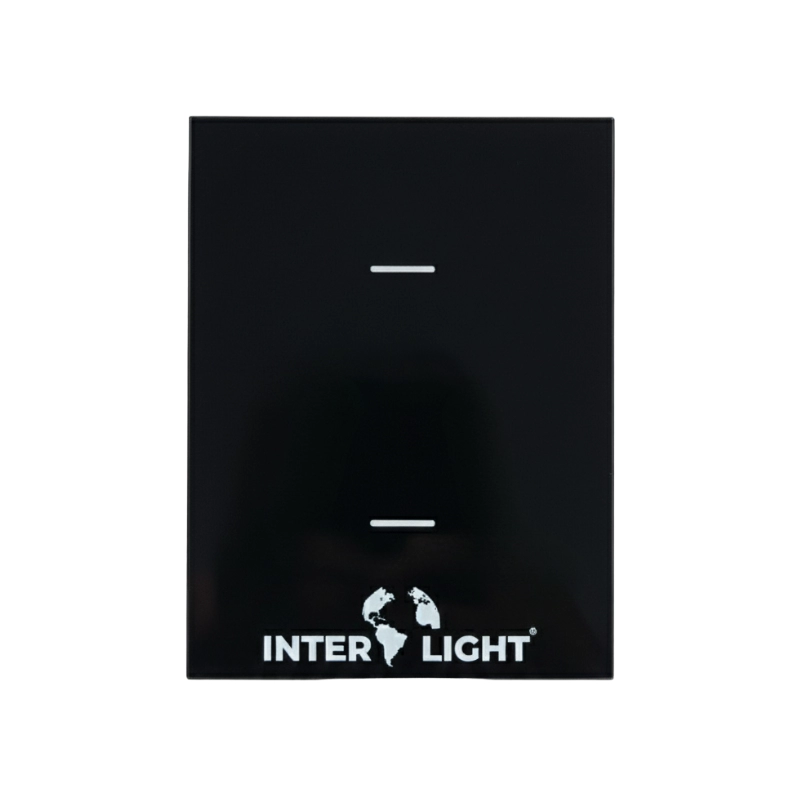 Interruptor Smart Doble Negro