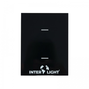 Interruptor Smart Doble Negro