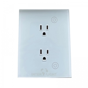 Tomacorriente Smart Doble Blanca