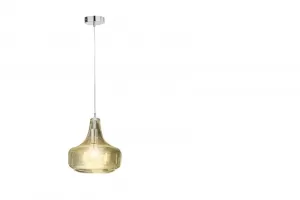 Luminaria colgante cristal 8177 E27 TECNOLITE