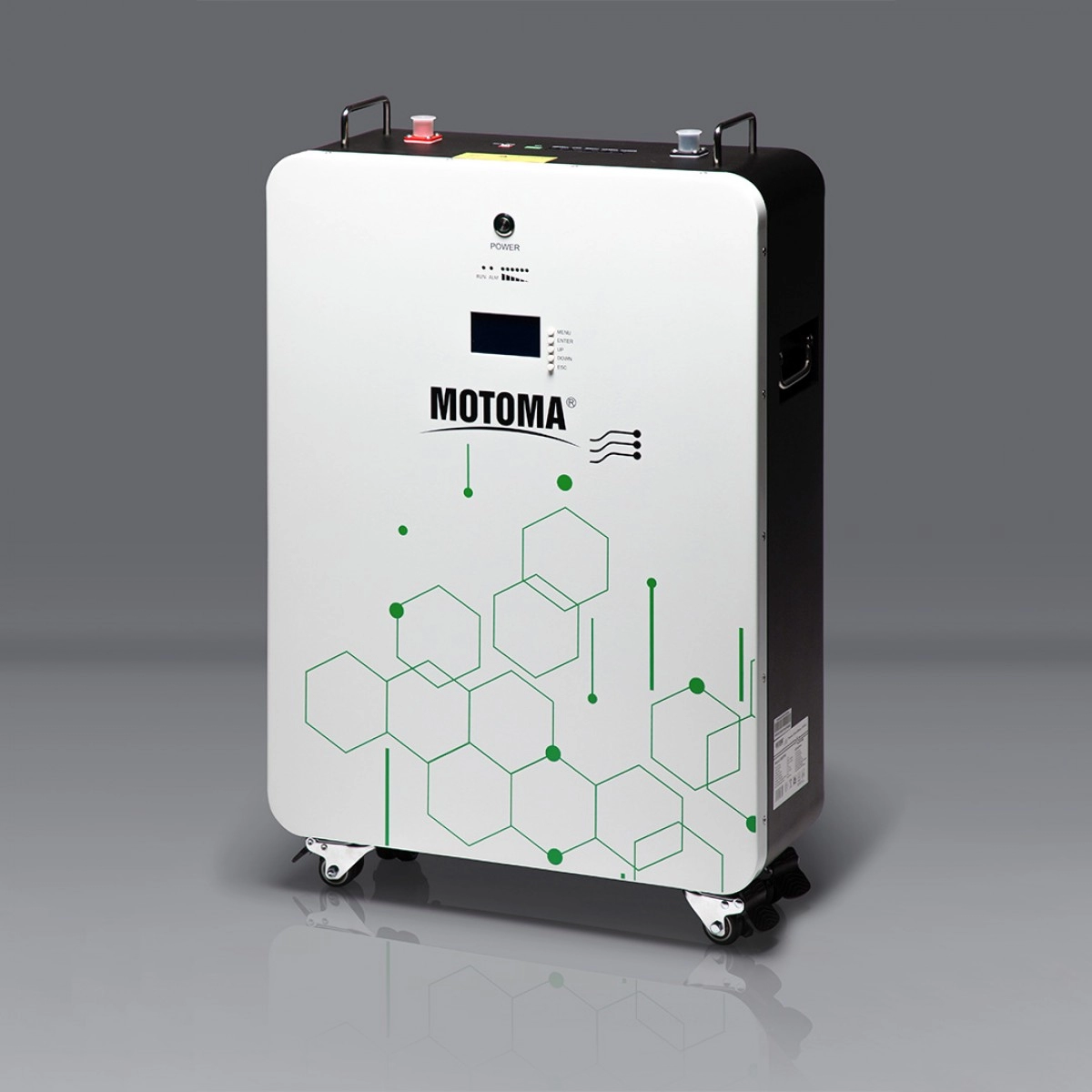 Batería de Litio Motoma 51.2V-100AH 5000CICLOS-80% Pared