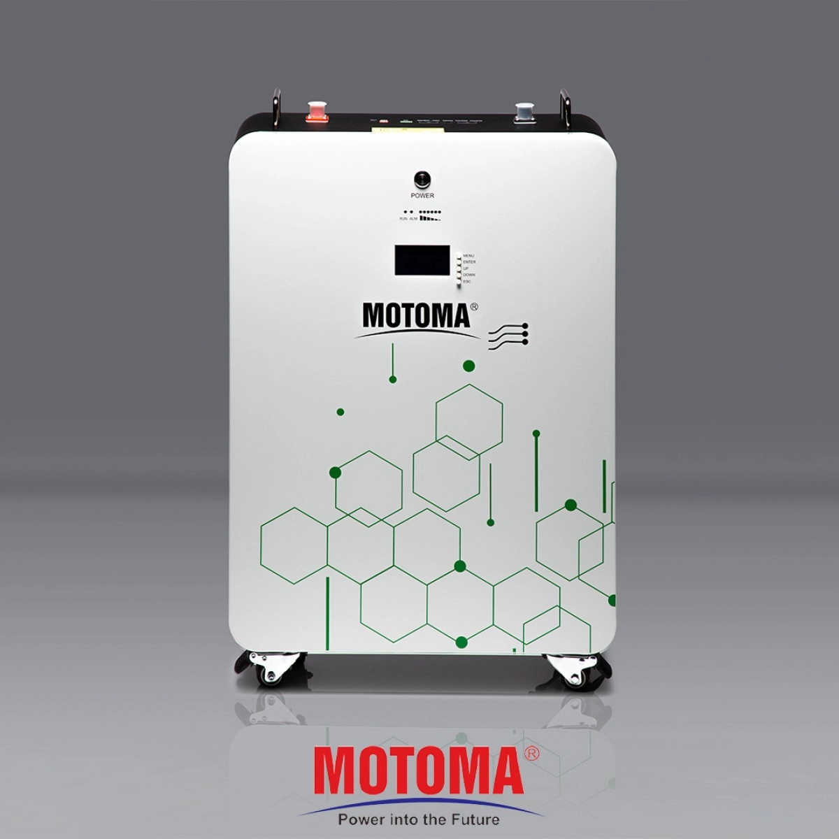 Batería de Litio Motoma 51.2V-100AH 5000CICLOS-80% Pared