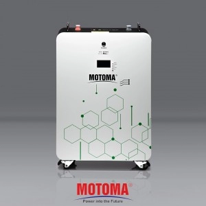 Batería de Litio Motoma 51.2V-100AH 5000CICLOS-80% Pared