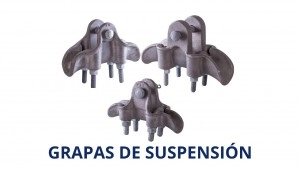 Grapa De Suspensión 4/0-336 MCM Aluminio, 2 Úes 1/2