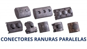 Conector pernado 2 Pernos,LP=4-4/0 AWG;Der=4-4/0 AWG, Aluminio Bimetálico. (con perno galvanizado)