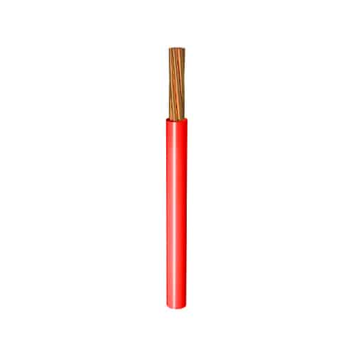 Cable Aislado Thhw Cu N6 Rojo