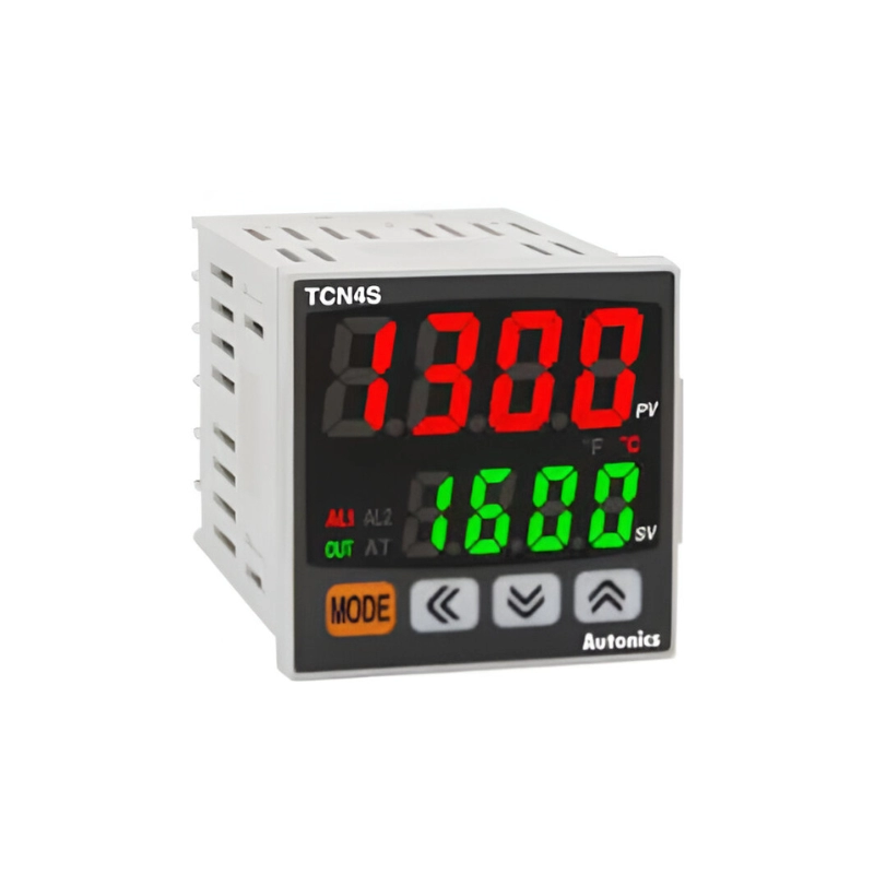 Controlador de temperatura PID Doble Display 48x48Mm