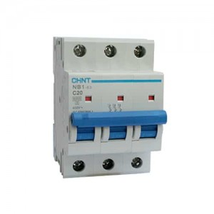 Breaker Chint Riel 3X6A 230/400V 6KA C IEC