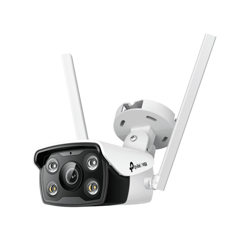 Tp-Link Camara de Red Tipo Bala Wi-Fi a Todo Color para Exteriores Vigi de 4 Mp