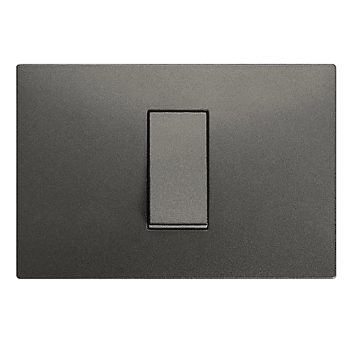 Interruptor Premium Sencillo Negro