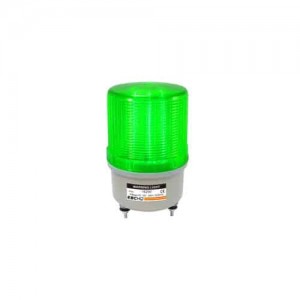 Lampara Rotativa LED Verde 24Vdc/Ac