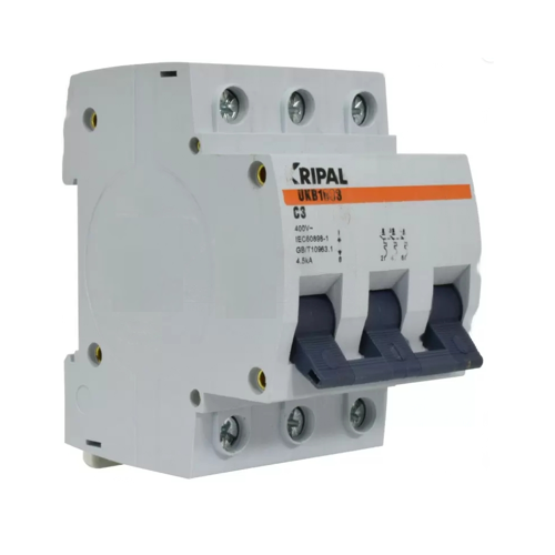 Breaker Kripal 3x50a 230/400v 4.5ka Curva C