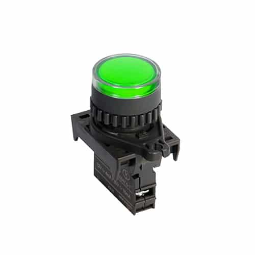 Piloto LED 22Mm Verde 110-220Vac Autonics