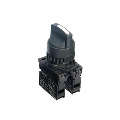 Selector Muletilla Plástico 3 Posiciones Retorno Palanca Corta 22Mm Autonics