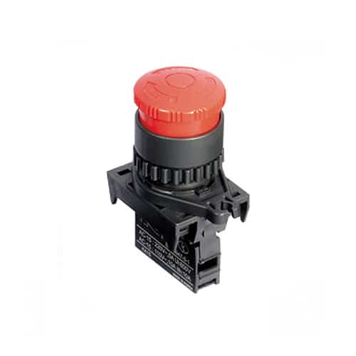 Pulsador Emergencia 30Mm Base Plastico Tipo Hongo Autonics