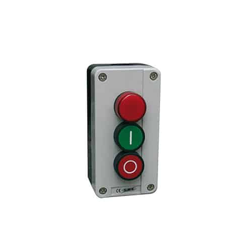 Estación Start-Stop en Caja Plástica con LED