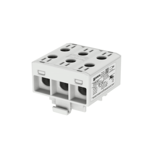 Conector Serie OTL Multipolar Cobre / Aluminio (L1, L2, L3, N, PE) AL/CU 2.5Mm a 35Mm2 Color Gris