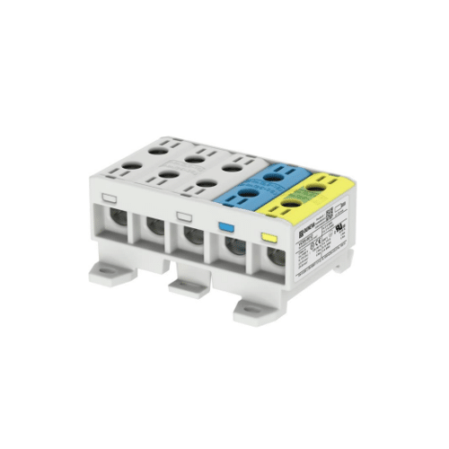 Conector Serie OTL Multipolar Cobre / Aluminio 5 Conexiones (L1, L2, L3, N, Pe) Color Gris