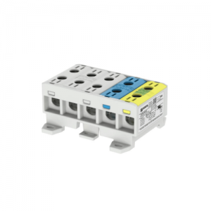 Conector Serie OTL Multipolar Cobre / Aluminio 5 Conexiones (L1, L2, L3, N, Pe) Color Gris