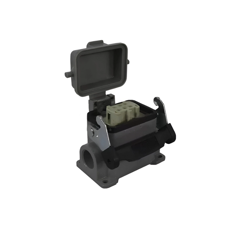 Conector Industrial Hembra 6 Polos 16A Sobreponer