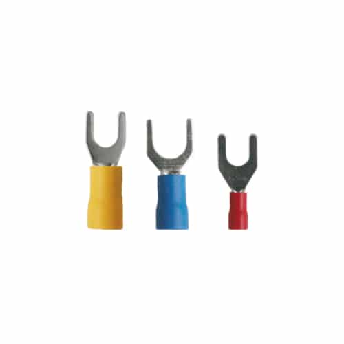Terminal Aislado Tipo U Amarilla 6.5Mm