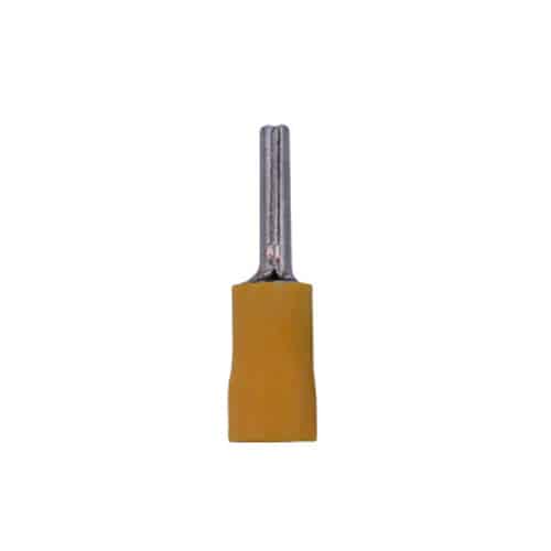 Terminal Aislado Tipo Pin / 4-6Mm² / 12-10Awg / 48A Amarillo