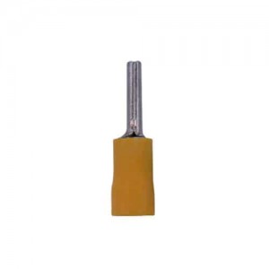 Terminal Aislado Tipo Pin / 4-6Mm² / 12-10Awg / 48A Amarillo