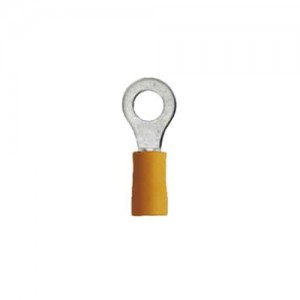 Terminal Aislado Tipo O / Tornillo 8Mm / 5/16 Pulgadas / 48A / Amarillo