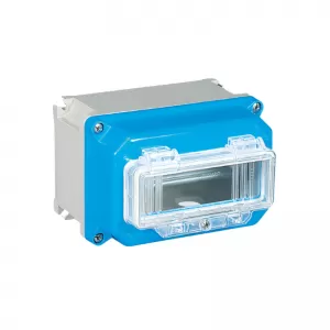 Caja Sobreponer Tapa con Ventana 250X125X125Mm IP67