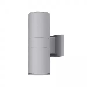 Aplique Pared Cilindro Gu10 Gris