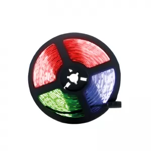 Kit Blíster Cinta Led Rgb 5050 x10m Con Control Y Adaptador