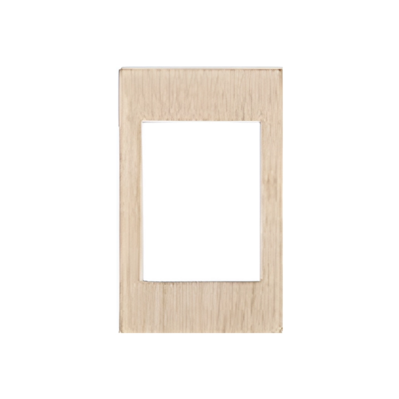 Placa Línea Premium Madera Bamboo/Acrylic