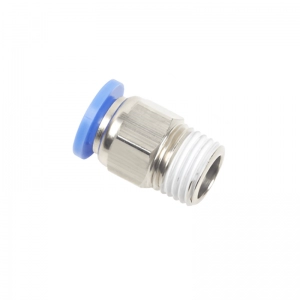 Racor Roscado PC Manguera 6mm Rosca 1/2