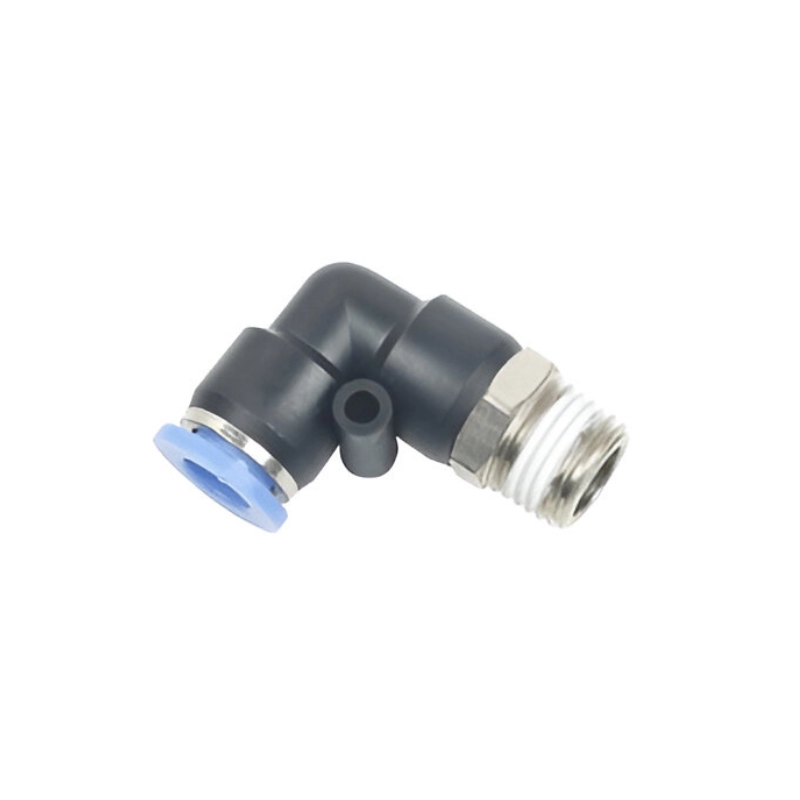 Racor Roscado PL Manguera 10mm Rosca 1/4
