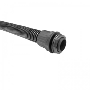 Coraza Nylon Con retardante A La Llama Cerrada 32mm 25m Gris