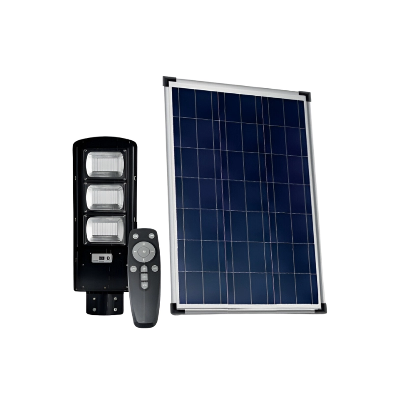 Luminaria Led Solar Con Control Y Sensor 90W Luz Fria ILUMAX