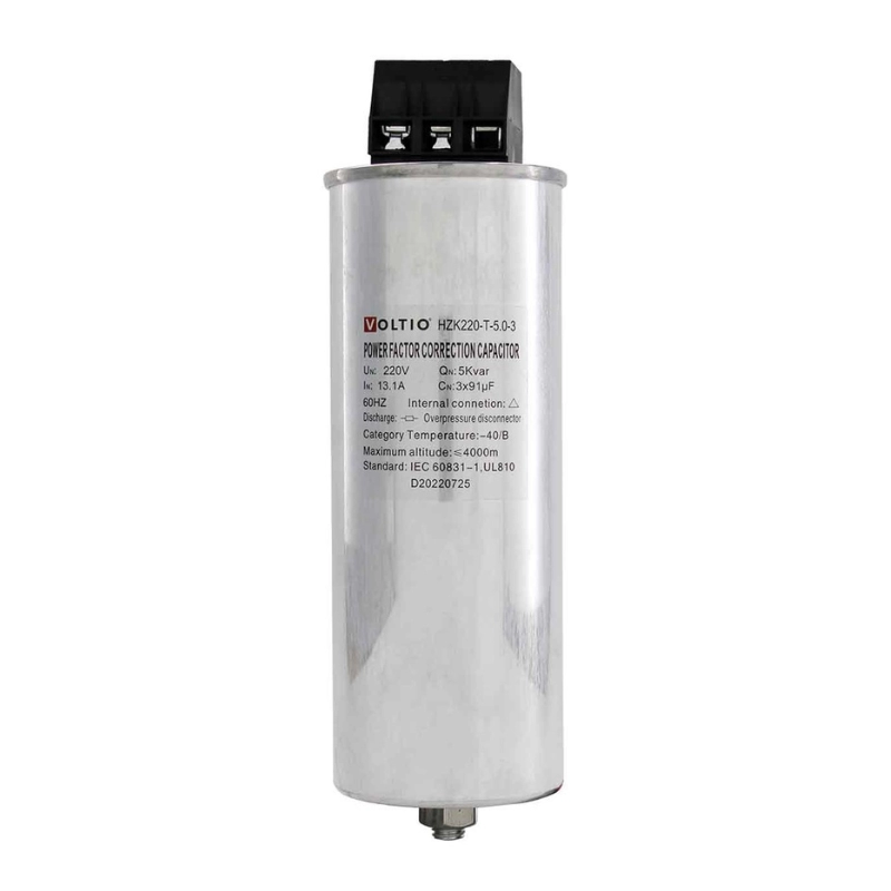 Condensador Corrector Factor De Potencia 20KVAR 220VAC 60Hz
