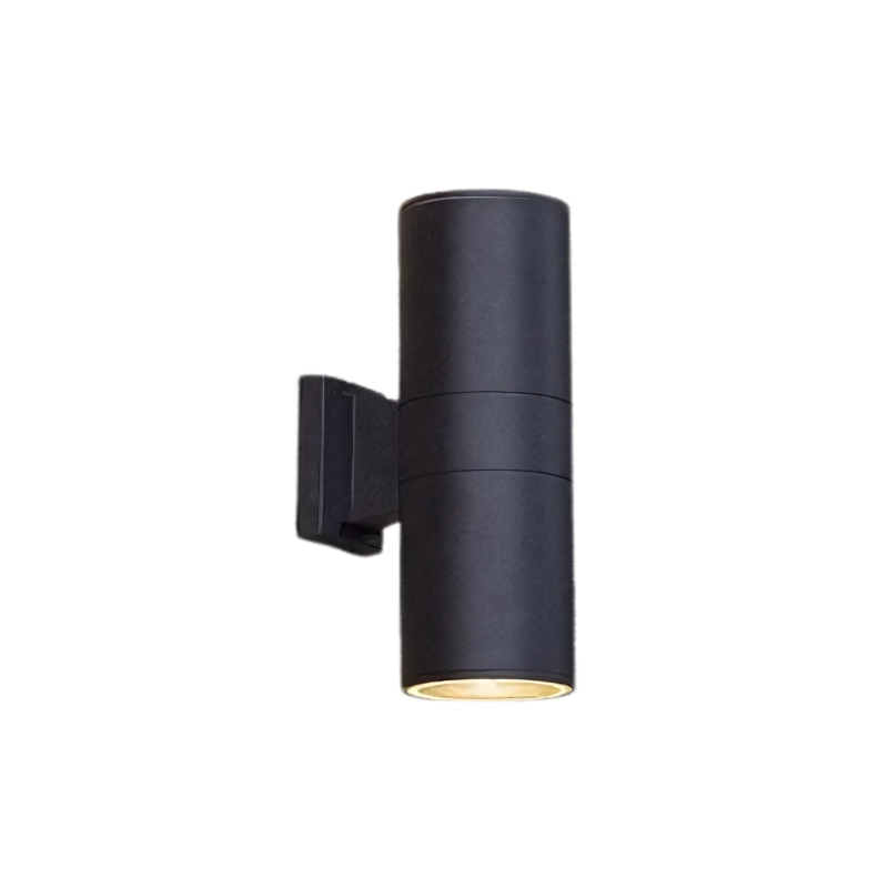Aplique Pared 2Xgu10 Negro Ecolite