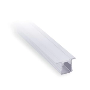 Perfil Aluminio + Pc B17Xh12 Incrustar Gris X3Mts Ecolite