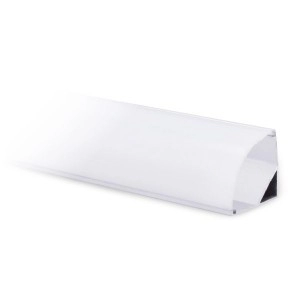Perfil Aluminio + Pc B16Xh16 Esquinero Gris X3Mts Ecolite